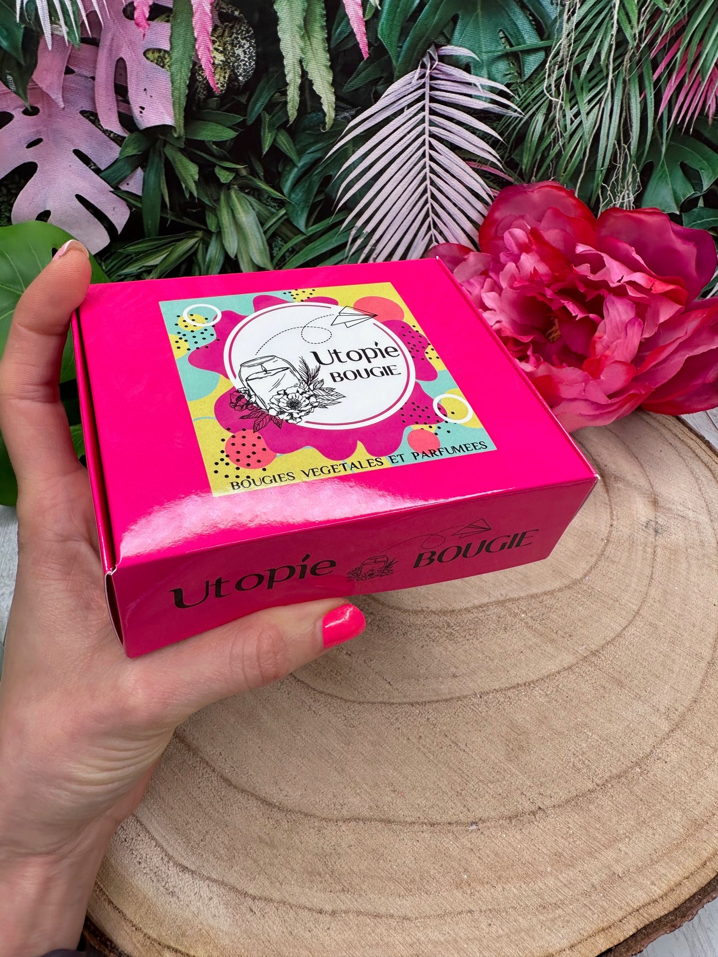 Bougies Chauffe-Plats Parfumées 'Ambiance Florale'