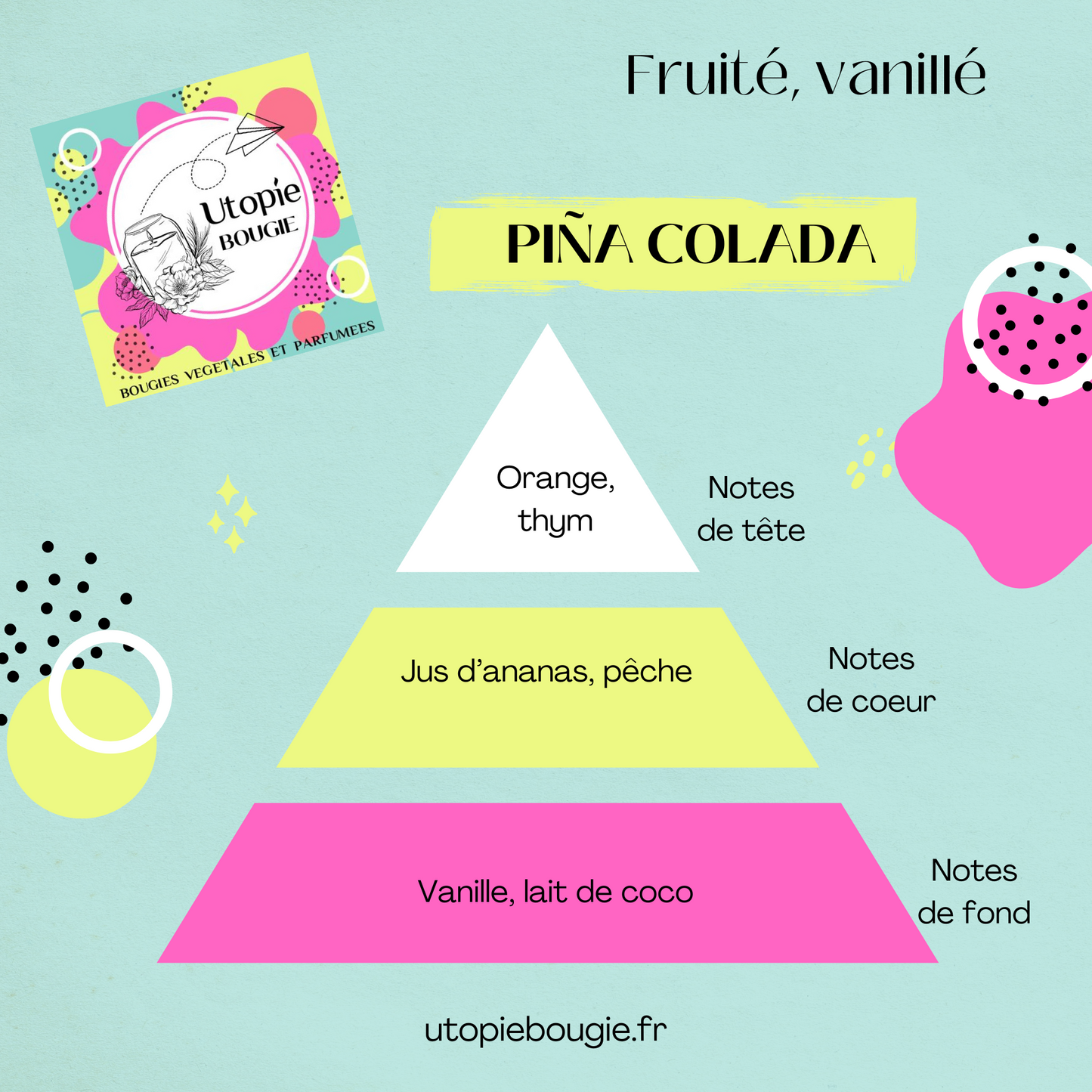 Tablette 'Piña Colada'